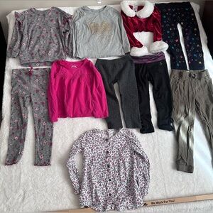 Toddler girl clothing bundle size 4 4T casual outfits